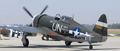 Republic P-47G Thunderbolt NX3395G Spirit of Atlantic City New Jersey